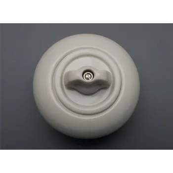 vypínač Žaluziový porcelánový vypínač s rámečkem