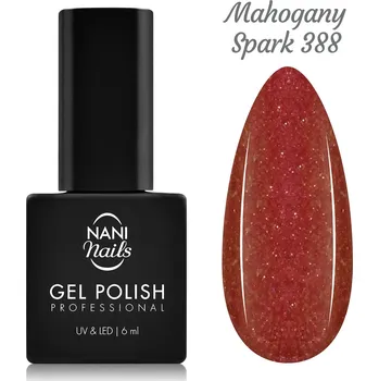 Lak na nehty NANI gel lak 6 ml - Mahogany Spark