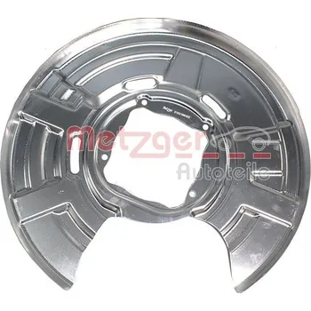 Brzdový kotouč Ochranný plech proti rozstřikování, brzdový kotouč METZGER 6115533
