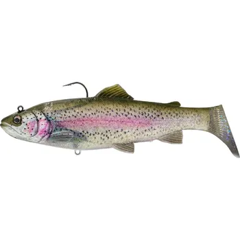 Umělá nástraha Savage Gear Gumová Nástraha 3D Trout Shad Clear Rainbow Trout - 12,5 cm 35 g