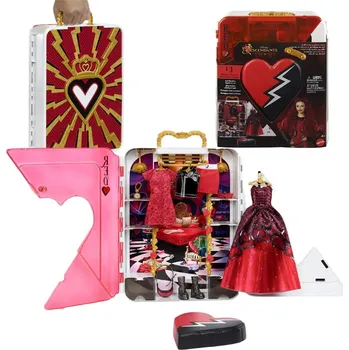 Panenka Mattel Disney Descendants Potomci Šatník Skříň s Oblečením pro Panenku HWT98