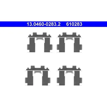 Přislušenství brzdového systému Sada příslušenství, obložení kotoučové brzdy ATE 13.0460-0283.2