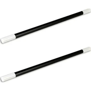 RAPPA Hůlka kouzelnická čaroděj, čarodějnice, charlestone, délka 33 cm , 2 ks