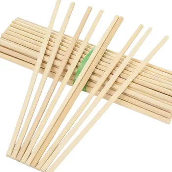 Výtvarná sada 10 ks kulaté bambusové tyčinky 8x30 cm přírodní dřevo pro DIY ruční práce řemeslné výrobky modely dekorace výroba dřevěných tyčinek