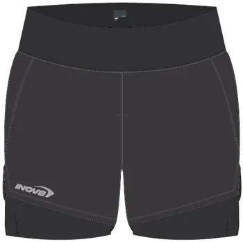 Běžecké oblečení Inov-8 Běžecké šortky INOV8 AIRLITE 2in1 SHORT W - černá Velikost textilu: 34