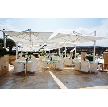 Slunečník Slunečník SCOLARO Galileo Maxi White 4 x 4 m