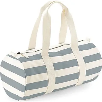 Městský batoh Westford Mill Bavlněná taška WM688 Natural-Grey 50 x 25 x 25 cm