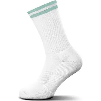 Pánské ponožky Mr. Socks Unisex sportovní ponožky L05008 White-Mint 37/41