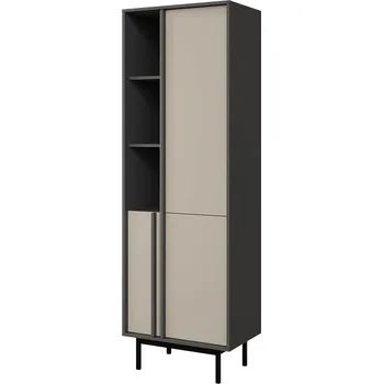 Knihovna Jurek Regál Alsy 3 Vyber provedení: Antracit + světle béžová