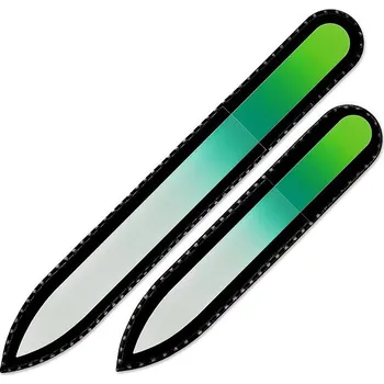 Přípravek na nehty Mont Bleu Sada 2 barevných skleněných pilníku R-MS14