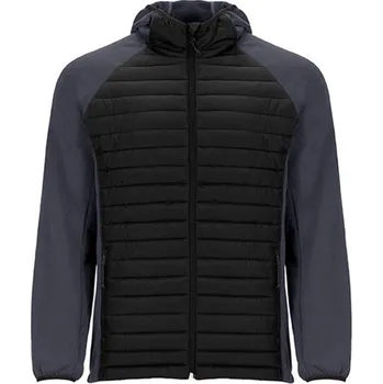 Roly Minsk Pánská softshellová bunda CQ1120 Black 02-Lead 23 XXL