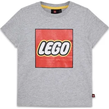 Chlapecké tričko Dětské tričko LEGO&reg; kidswear LWTANO 631 140 Šedá, Červená, Bílá
