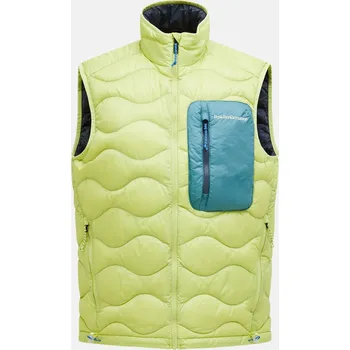 Pánská vesta VESTA PEAK PERFORMANCE M HELIUM UTILITY DOWN VES CRYSTAL GREEN
