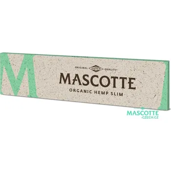 Mascotte papírky Organic Hemp KS Slim, BOX 50 ks