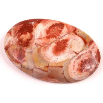 Přírodní kámen Kabošon Birds Eye Jaspis č.6294 (39x26x7mm)