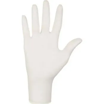 Rukavice na úklid Rukavice Dermagel Coated - nepudr, bílé, vel. M