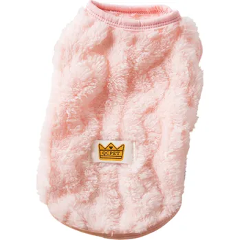 Podzimní zimní svetr pro kočku velikost 4,5–5,5 kg XL Teplý svetr z měkkého vlákna Hřejivé oblečení na zimu Výběr z barev růžová