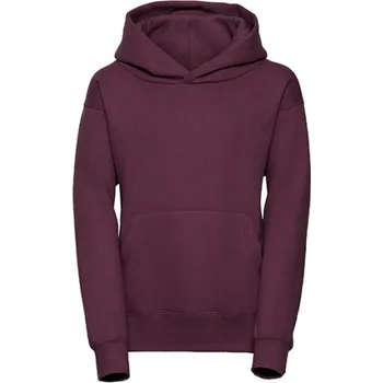 Chlapecká mikina Russell Dětská mikina s kapucí R-575B-0 Burgundy 152 (XXL)