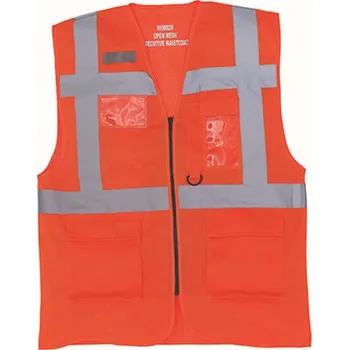reflexní vesta Yoko Reflexní multifunkční vesta HVW820 Fluorescent Orange XXL