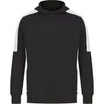 Finden+Hales Unisex mikina LV341 Black-White XXS