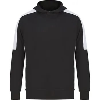 Pánská mikina Finden+Hales Unisex mikina LV341 Black-White XXS