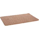 Polštář FLAMINGO Weimar obdélníkový hnědý (L) 100,5x63x2cm