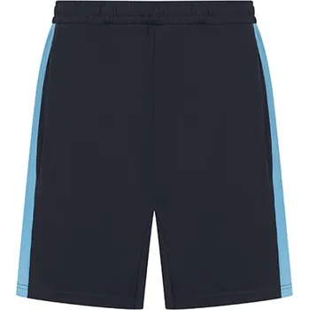 Pánské kraťasy Finden+Hales Pánské šortky s kapsami na zip LV886 Navy-Sky L