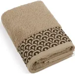Bellatex Froté ručník kolekce Krajka Hnědá - 50x100 cm