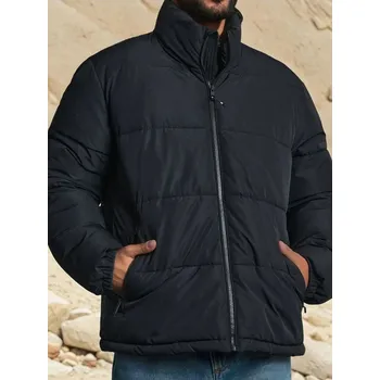 Pánské tričko Sinsay - Bunda puffer - černá - 262EU-99X - 262EU-99X-M