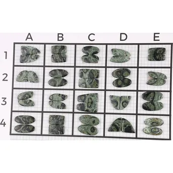 Přírodní kámen Kabošony páry Kambaba Jaspis