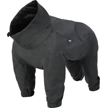 Obleček pro psa Rukka Flash Overall pláštěnka černá vel. 55 + Doprava zdarma