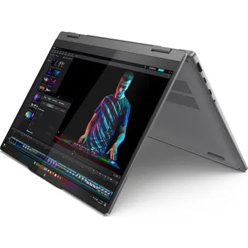 Notebook Lenovo IdeaPad 5 2-in-1 14Q8X9 Copilot+ PC Qualcomm Snapdragon X1P-42-100 Hybridní (2v1) 35,6 cm (14") Dotyková obrazovka WUXGA 16 GB LPDDR5x-SDRAM 512 GB SSD Wi-Fi 7 (802.11be) Windows 11 Pro Šedá