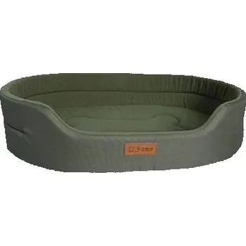 Pelíšek pro psa Nadýchaný pelíšek pro psy a kočky 50 x 35 cm Podložka pro domácí mazlíčky Rozkládací pohovka Střední deka Polštář pro štěňata a doplňky zelená