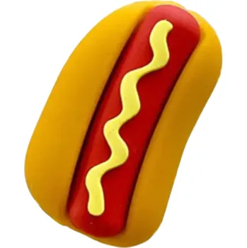 kabelová chránička Silikonová ochrana kabelu s motivem párku v rohlíku Ochranný návlek na iPhone kabely Měkký plast Dekorace a ochrana konektoru