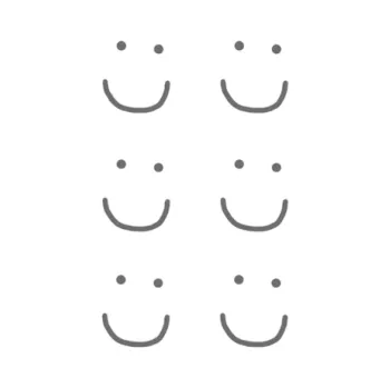 Odstranitelné tetování Dočasné tetování hennou na prsty se smajlíky Voděodolná polopermanentní samolepka Vydrží až 15 dní Moderní tetovací technologie