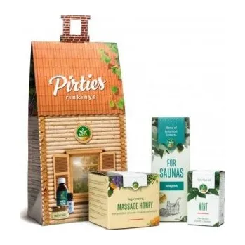 META Set do sauny. Obsahuje: extrakt, esenciální olej, med do sauny.