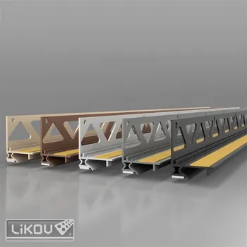 Stavební profil LIKOV Okenní lišta začišťovací 2D PS2-ADAPT omítka 6mm, délka 2,6m - bez perlinky RAL 7047