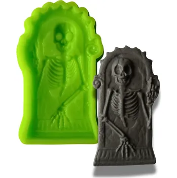 Jedlá dekorace na dort Silikonová formička náhrobek