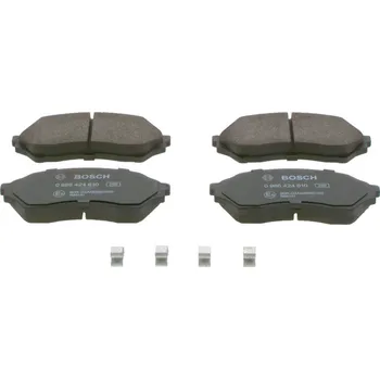 Brzdová destička Sada Brzdových Destiček, Kotoučová Brzda BOSCH (0986424610)