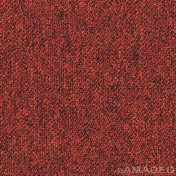 Koberec Kobercové čtverce Tarkett Desso Stratos 4301- červené