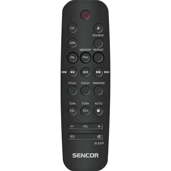 Dálkový ovladač SENCOR SMC 4120B - kompatibilní značkový dálkový ovladač General