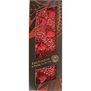 SEVERKA Mléčná čokoláda s malinami 120g