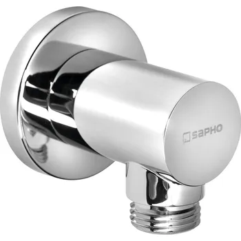 Tyč na sprchový závěs Sapho 1205-01 vývod sprchy O 60 mm chrom