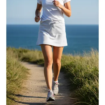 Dámská sukně MALFINI Sukně TWO IN ONE 200, různé barvy Velikost L tmavě šedý melír