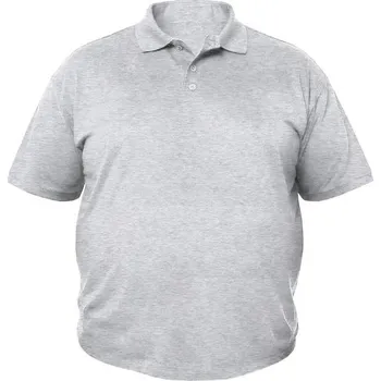 Miners Mate supersize Nadměrné polo tričko Unisex - Šedý melír | 10XL