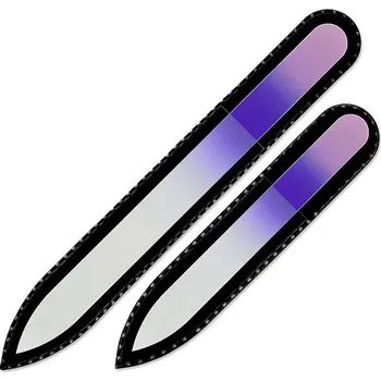 Přípravek na nehty Mont Bleu Sada 2 barevných skleněných pilníku R-MS22