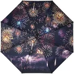 Fare Automatický holový deštník FA1193 Black-Fireworks 105 cm