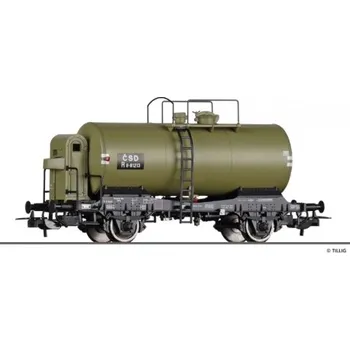 Modelová železnice H0 - kotlový vůz R s brzdařskou budkou ČSD ep.IV