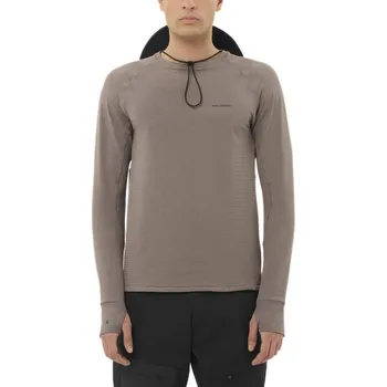 Pánská mikina Salomon Essential Lightwarm CN M LC2604000 - iron XXL