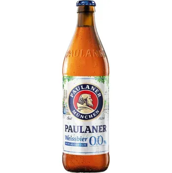 Pivo Paulaer Weissbier nealkoholické pivo 0,5 l sklo